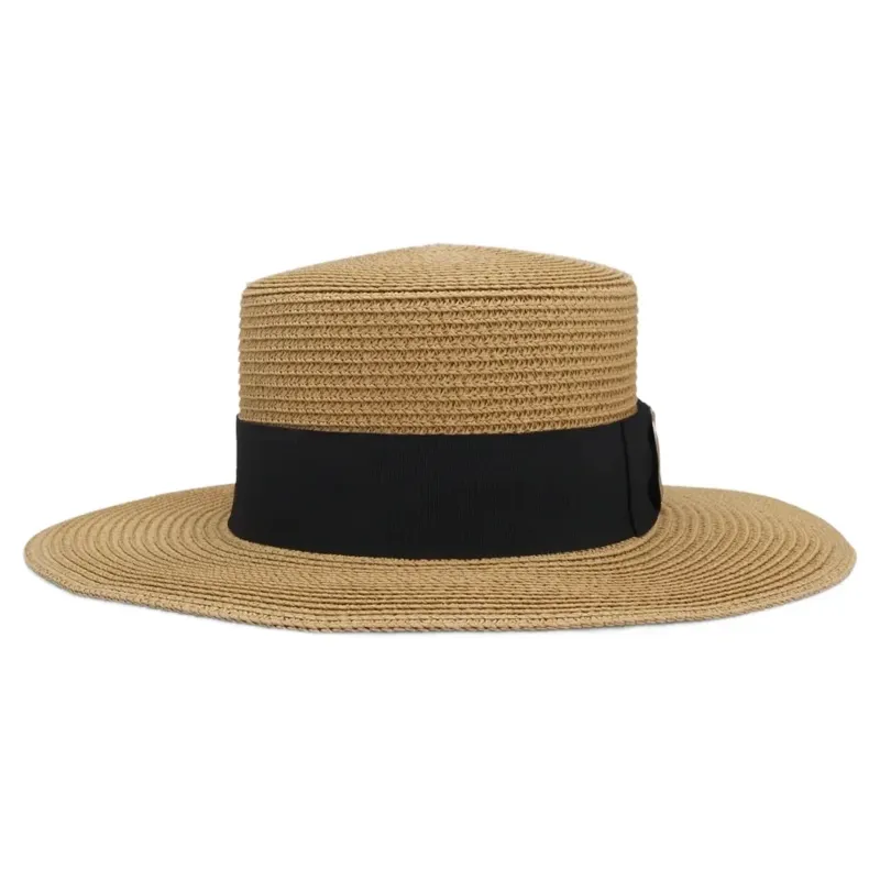 BOSS Equestrian Women's Boater Hat - Camel-4