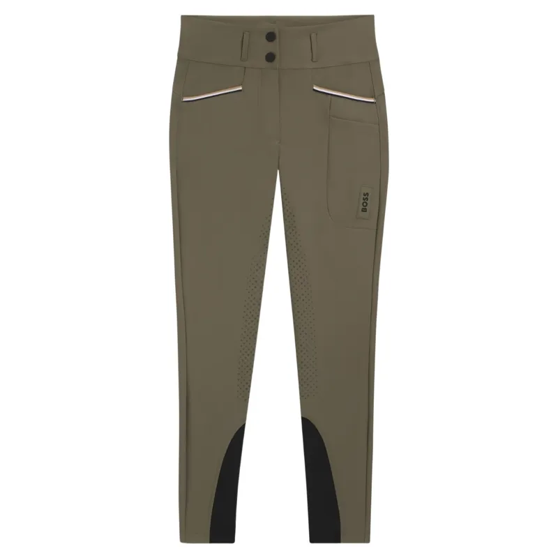 BOSS Equestrian Hailey Full Grip Women's Breeches - Tea Leaf-3