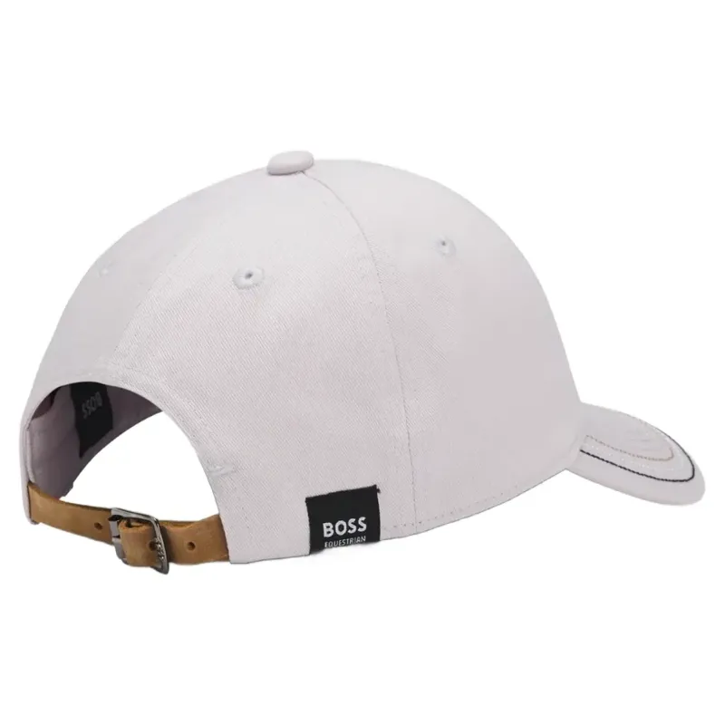 BOSS Equestrian Leather Cap - Orchid-3