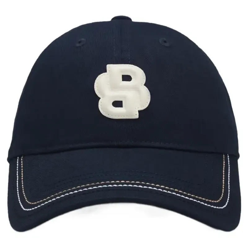 BOSS Equestrian Leather Cap - Sky Captain-2