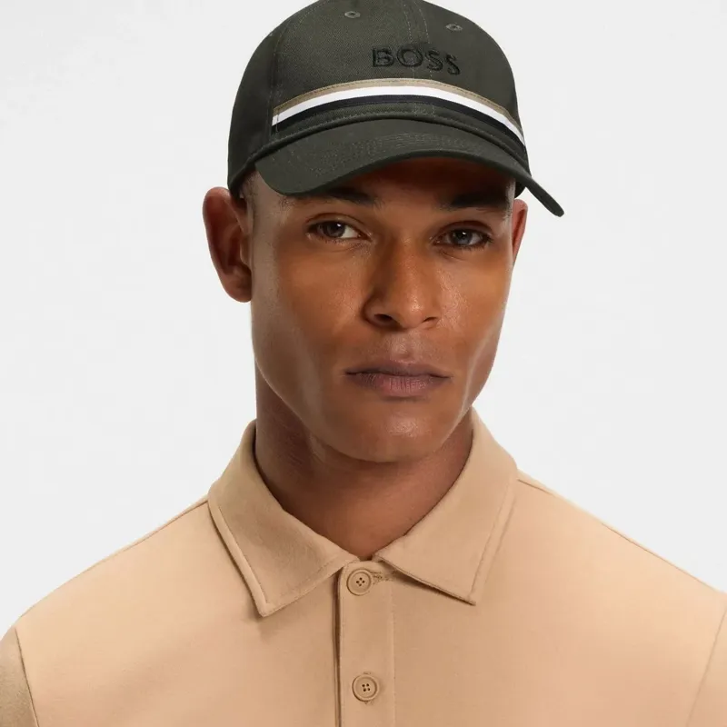 Boss Equestrian Tape Men's Baseball Cap - Pine Grove-1