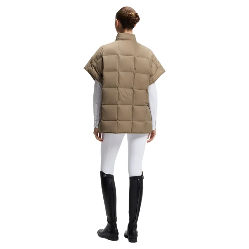 BOSS Equestrian Demi Women's Puffer Cape - Walnut-2