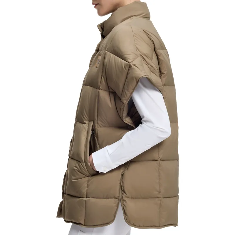 BOSS Equestrian Demi Women's Puffer Cape - Walnut-5