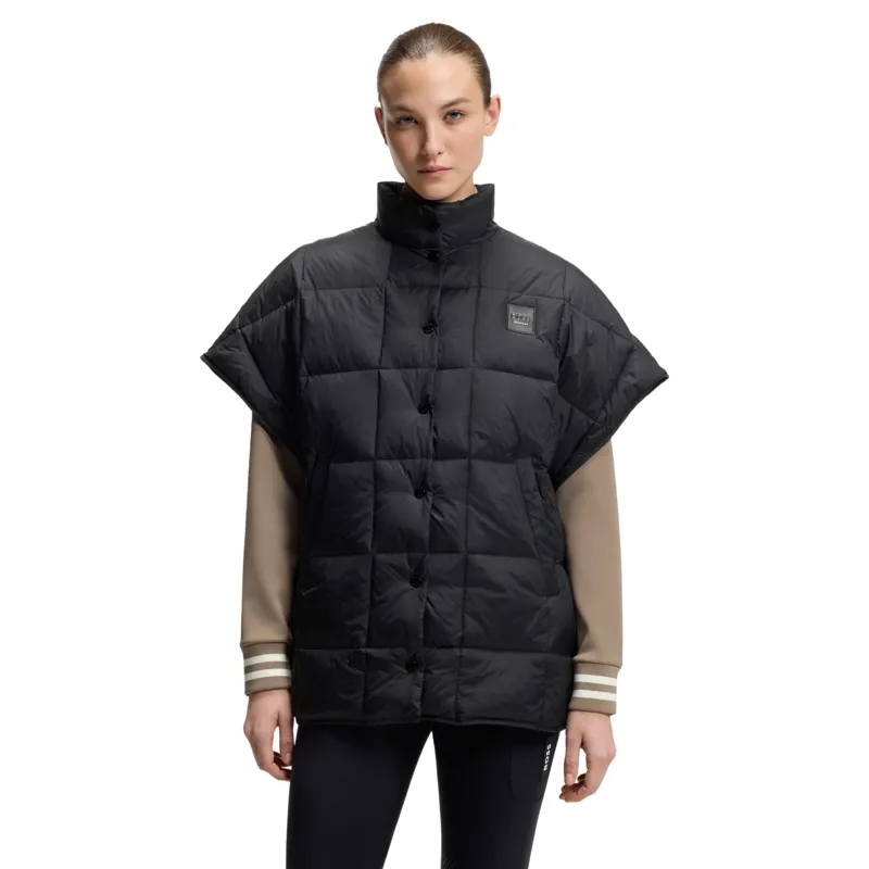 BOSS Equestrian Demi Women's Puffer Cape - Black