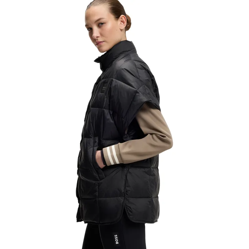 BOSS Equestrian Demi Women's Puffer Cape - Black-6