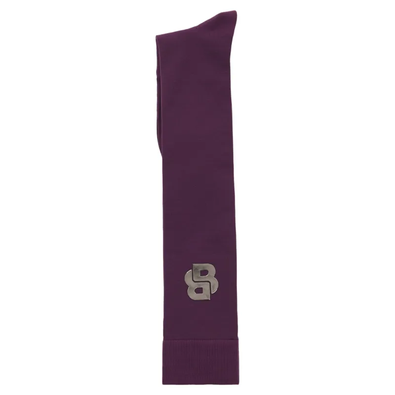 BOSS Equestrian Davina Women's Tall Riding Socks - Deep Purple-1