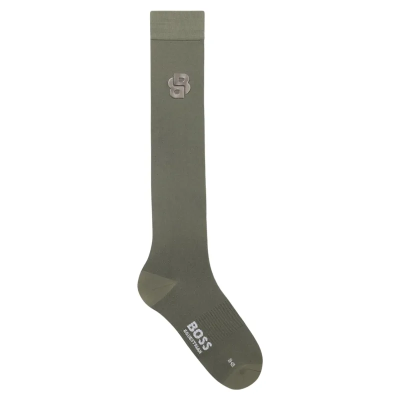 BOSS Equestrian Davina Women's Tall Riding Socks - Tea Leaf