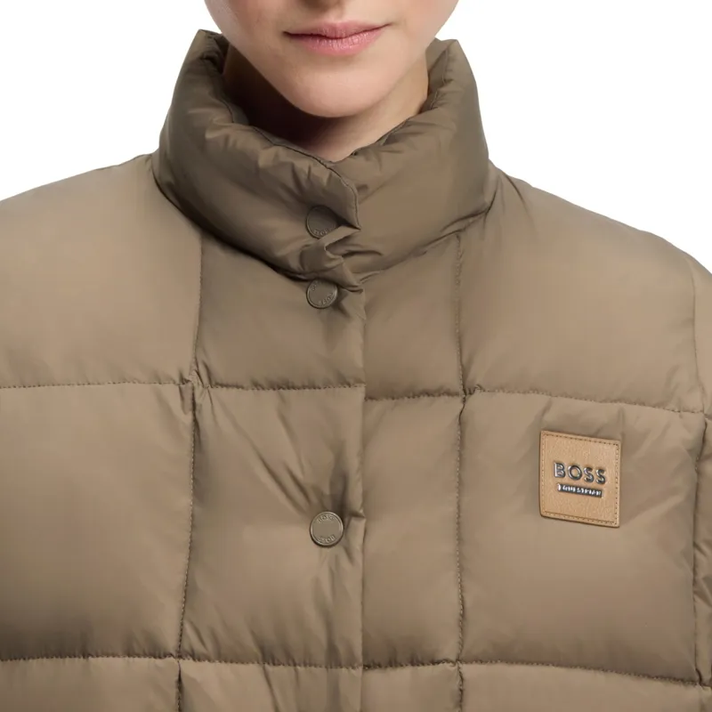 BOSS Equestrian Demi Women's Puffer Cape - Walnut-3