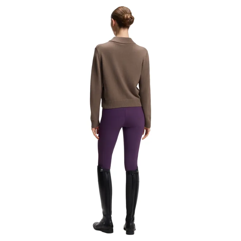 BOSS Equestrian Elony Women's Knitwear Cardigan - Walnut-3