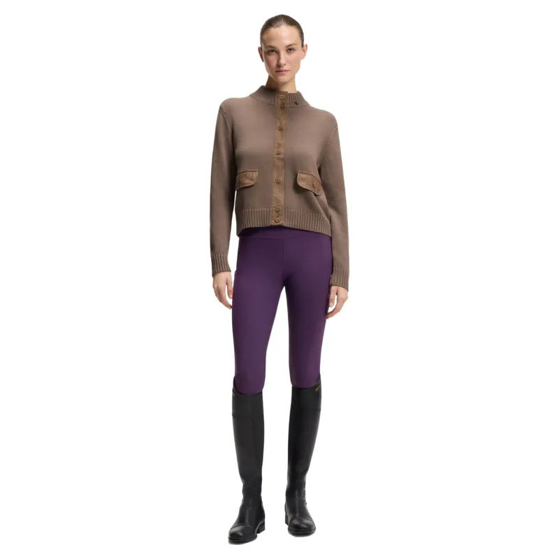 BOSS Equestrian Elony Women's Knitwear Cardigan - Walnut-2