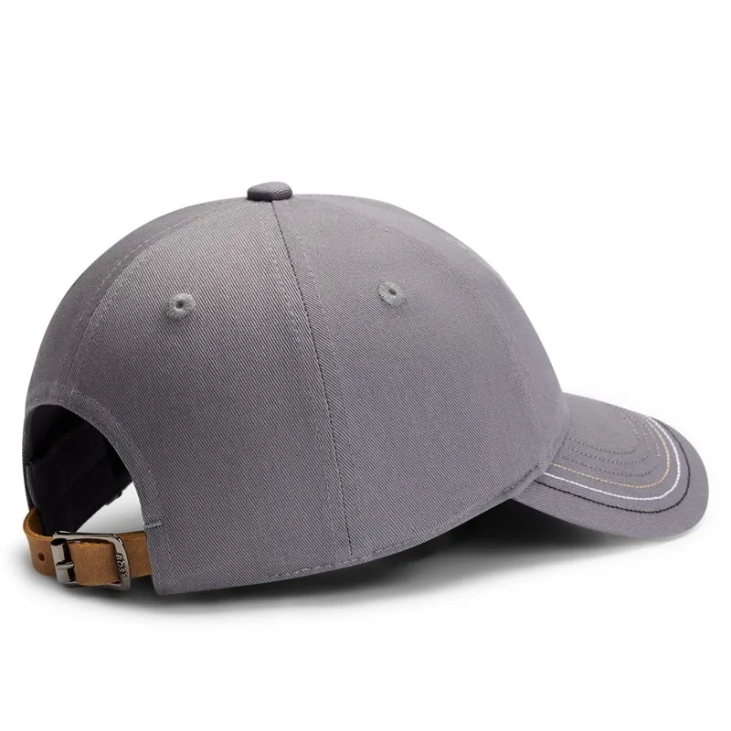 BOSS Equestrian Unisex Embroidered Cap - Gray-2