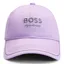 BOSS Equestrian Embroidered Cap - Chalk Violet
