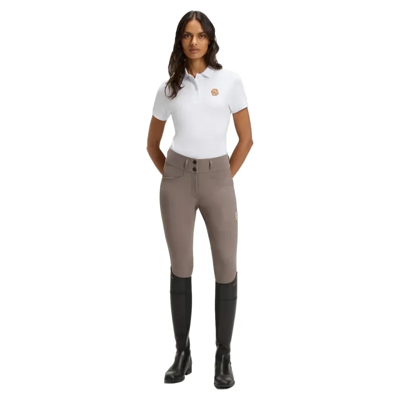 BOSS Equestrian Hailey Full Grip Women's Breeches - Dark Pumice-3