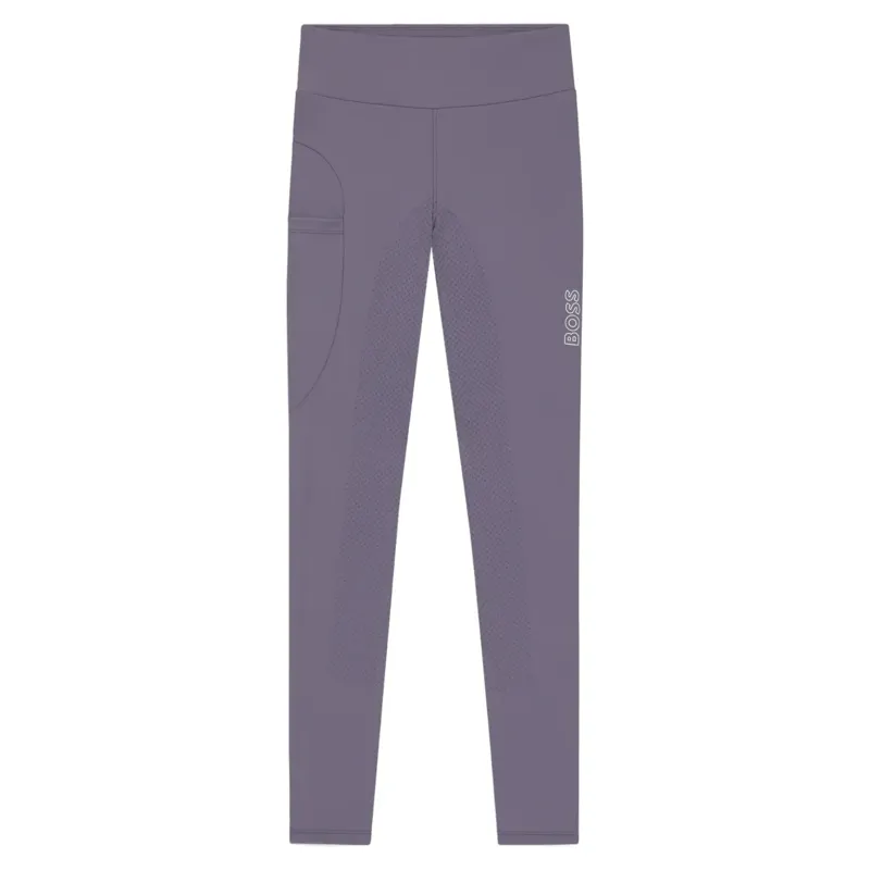 BOSS Equestrian Harriett Full Grip Women's Riding Tights - Shark-1