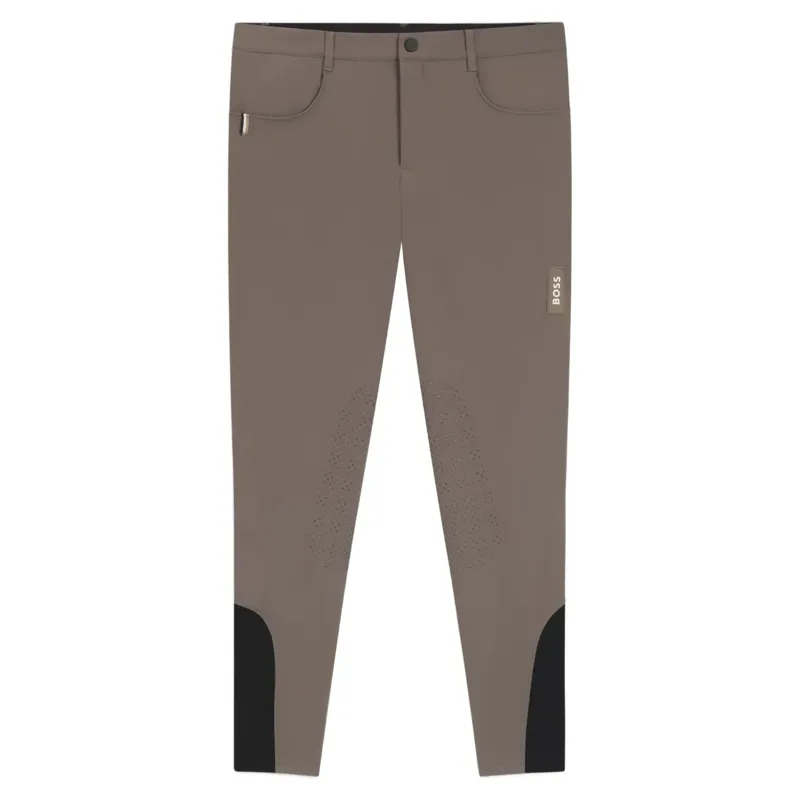 BOSS Equestrian James Knee Grip Men's Breeches - Dark Pumice-1