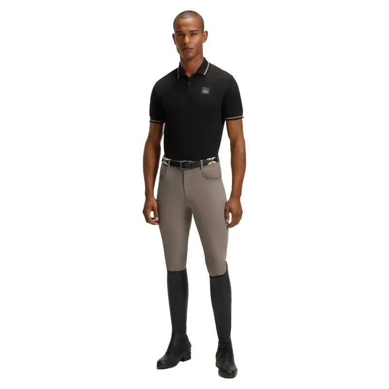 BOSS Equestrian James Knee Grip Men's Breeches - Dark Pumice-3