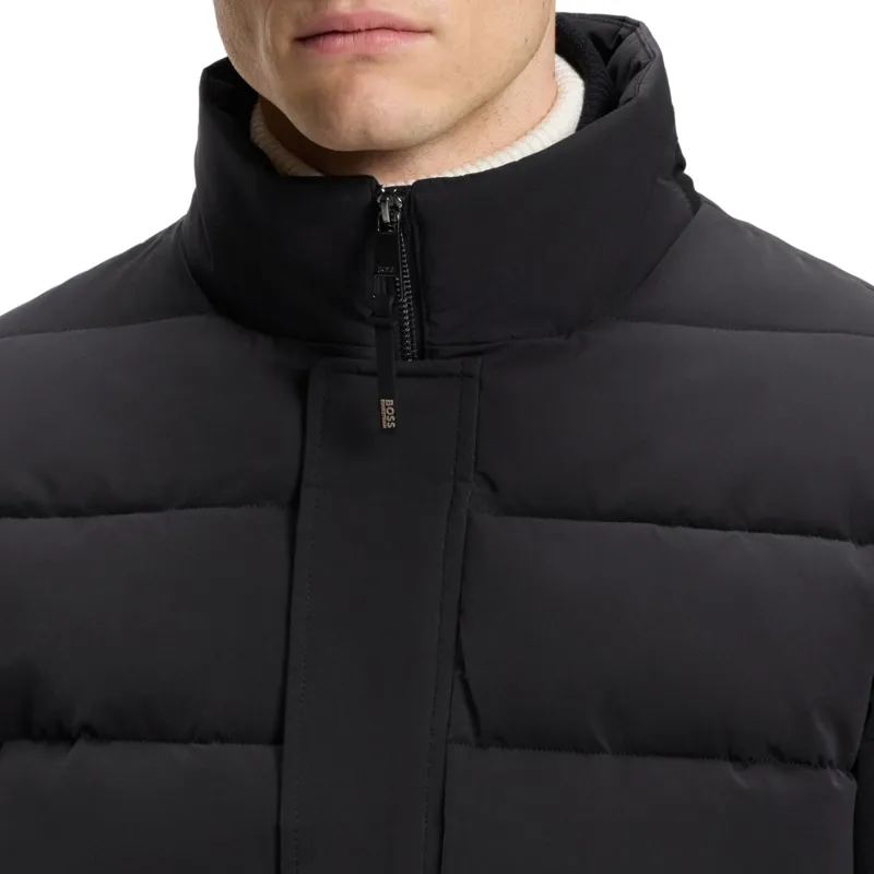 BOSS Equestrian Jamie Mens Quilted Puffer Jacket - Black-4