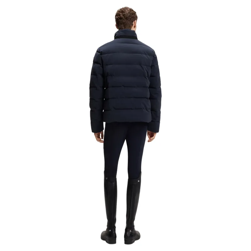 BOSS Equestrian Jamie Men's Quilted Puffer Jacket - Sky Captain-3