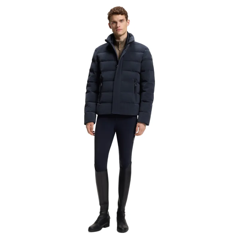 BOSS Equestrian Jamie Men's Quilted Puffer Jacket - Sky Captain-2
