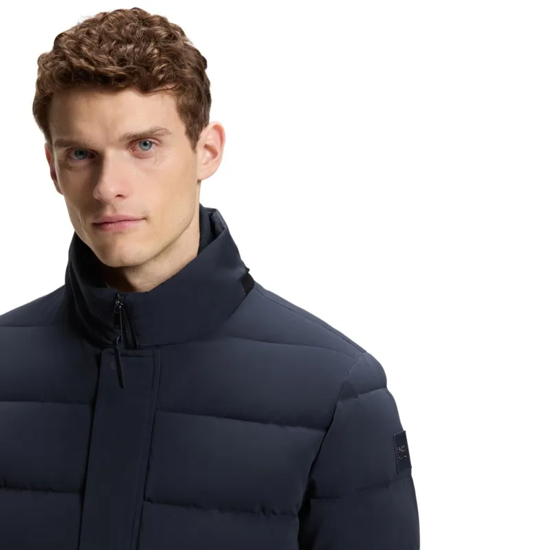 BOSS Equestrian Jamie Men's Quilted Puffer Jacket - Sky Captain-4