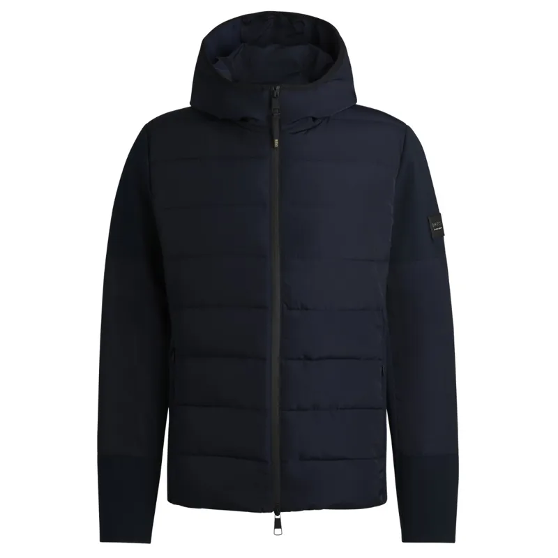BOSS Equestrian Jeff Men's Hybrid Quilted Jacket - Sky Captain-1