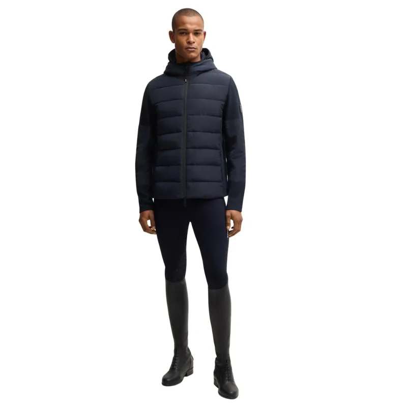BOSS Equestrian Jeff Men's Hybrid Quilted Jacket - Sky Captain-2