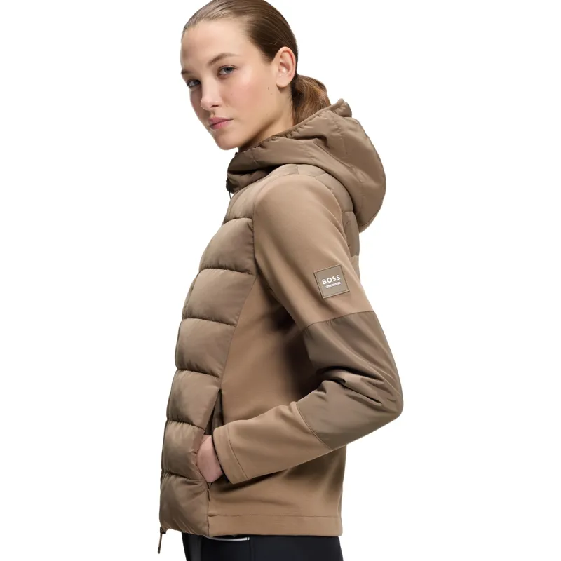 BOSS Equestrian Jessy Women's Hybrid Puffer Jacket - Walnut-5