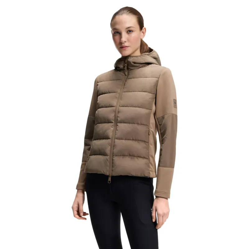 BOSS Equestrian Jessy Women's Hybrid Puffer Jacket - Walnut