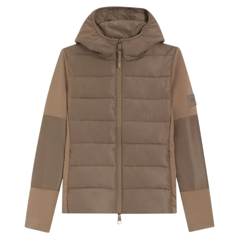 BOSS Equestrian Jessy Women's Hybrid Puffer Jacket - Walnut-2