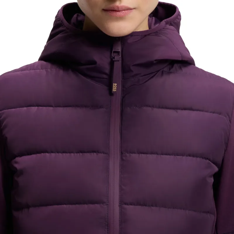 BOSS Equestrian Jessy Women's Hybrid Puffer Jacket - Deep Purple-6