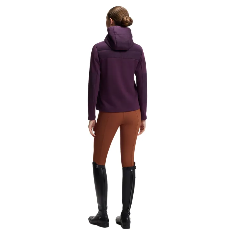 BOSS Equestrian Jessy Women's Hybrid Puffer Jacket - Deep Purple-4
