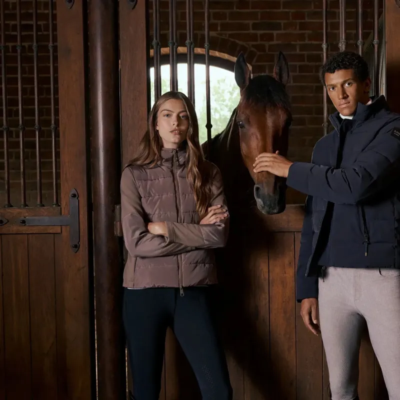 BOSS Equestrian Jessy Women's Hybrid Puffer Jacket - Walnut-1