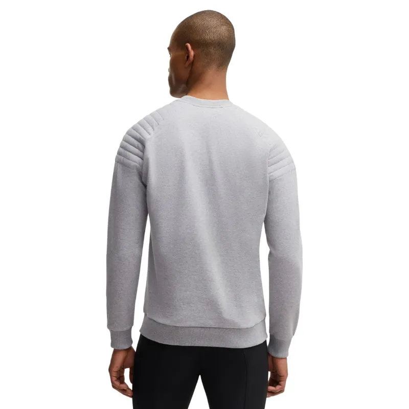 BOSS Equestrian Lex Men's Sweater - Grey Melange-2