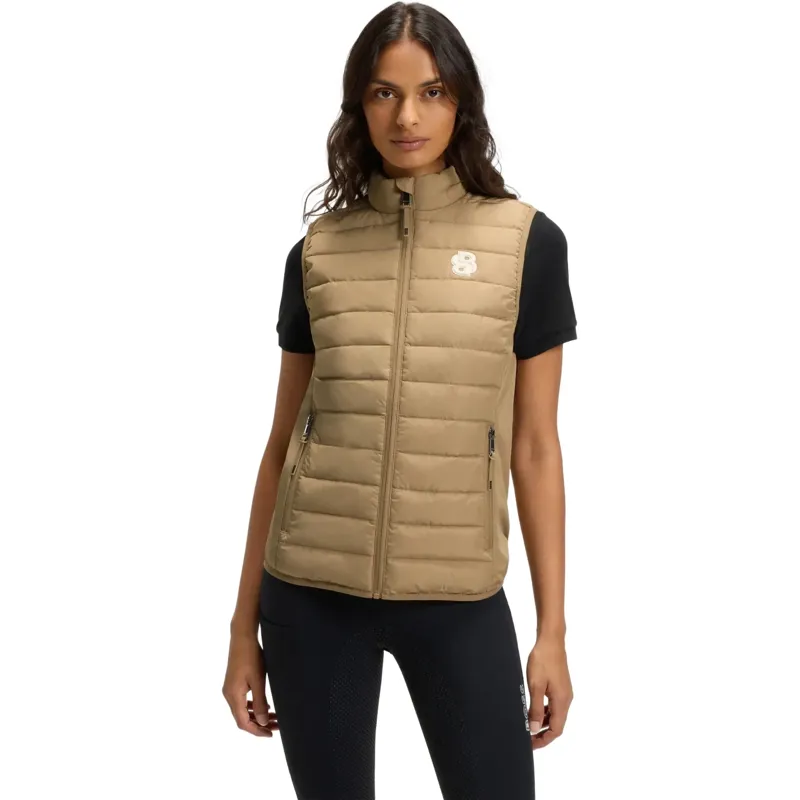 BOSS Equestrian Livian Womens Lightweight Vest - Camel