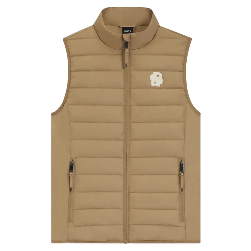 BOSS Equestrian Livian Womens Lightweight Vest - Camel-1