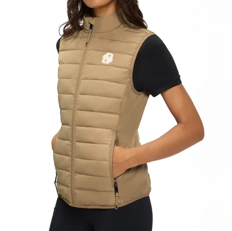 BOSS Equestrian Livian Womens Lightweight Vest - Camel-2
