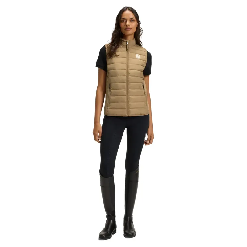 BOSS Equestrian Livian Womens Lightweight Vest - Camel-4