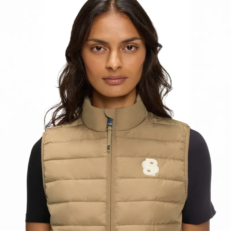 BOSS Equestrian Livian Womens Lightweight Vest - Camel-5