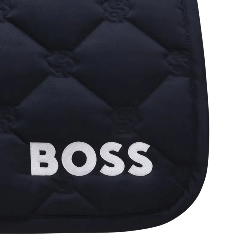 BOSS Equestrian Long Island Dressage Saddle Pad - Sky Captain-1