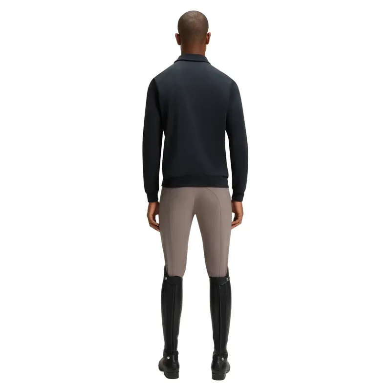 BOSS Equestrian Luis Mens Polo Sweatshirt - Sky Captain-3