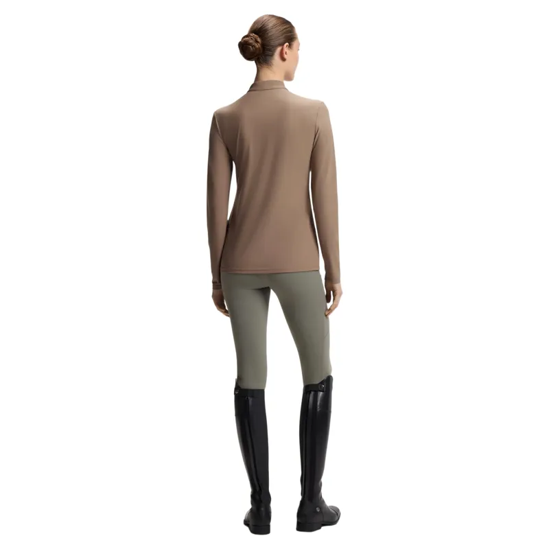 BOSS Equestrian Minou Women's Training Shirt - Walnut-4