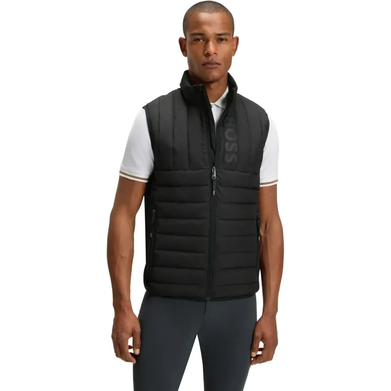BOSS Equestrian Ruben Men's Vest - Black