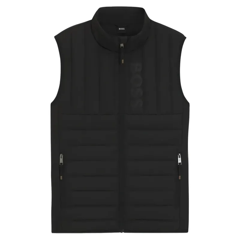 BOSS Equestrian Ruben Men's Vest - Black-1