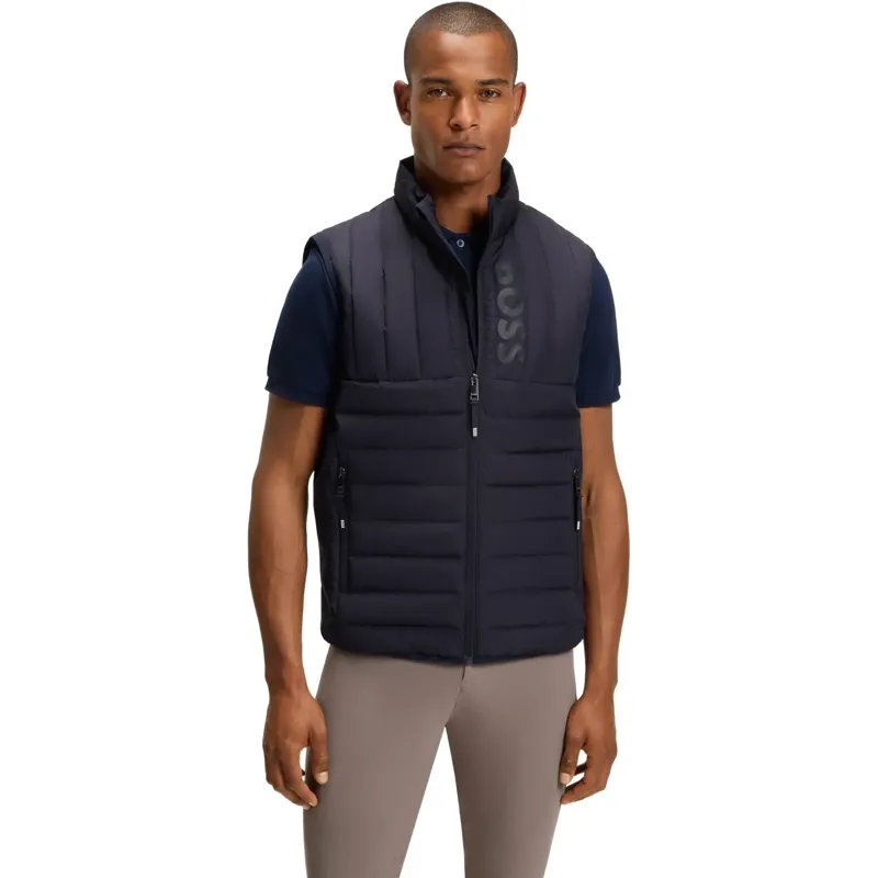 BOSS Equestrian Ruben Men's Vest - Sky Captain