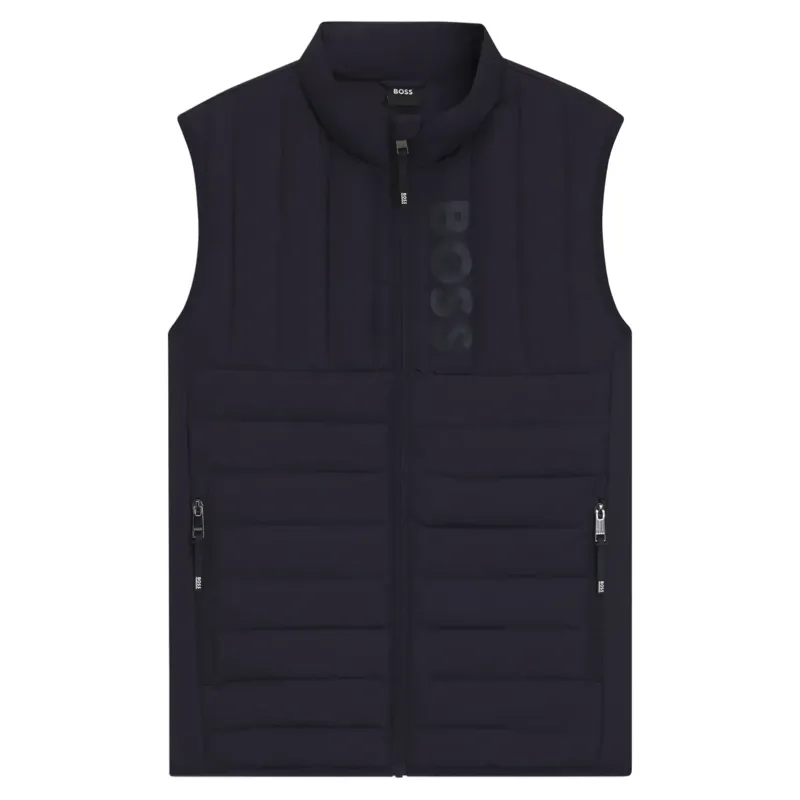 BOSS Equestrian Ruben Men's Vest - Sky Captain-2