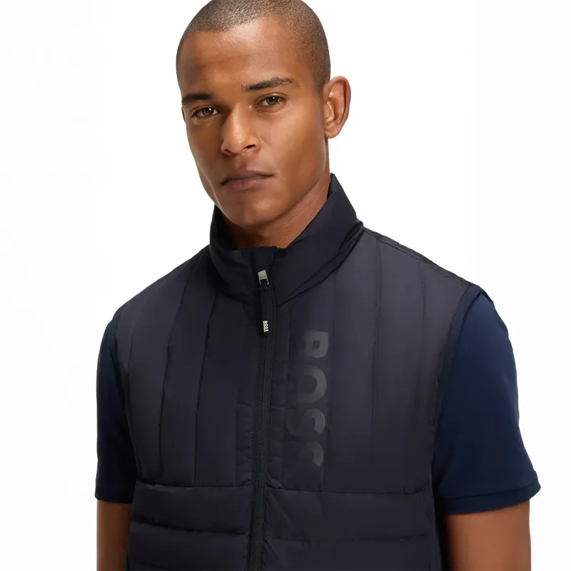 BOSS Equestrian Ruben Men's Vest - Sky Captain-5