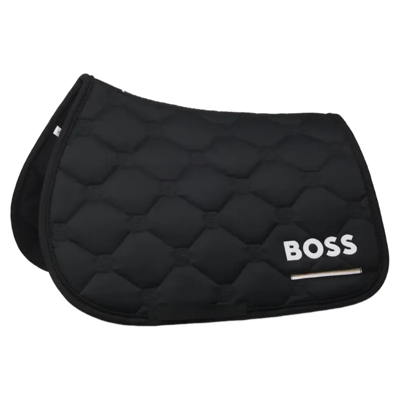 BOSS Equestrian Cheltenham Jump Saddle Pad - Black