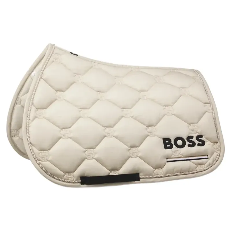 BOSS Equestrian Cheltenham Jump Saddle Pad - Pumice