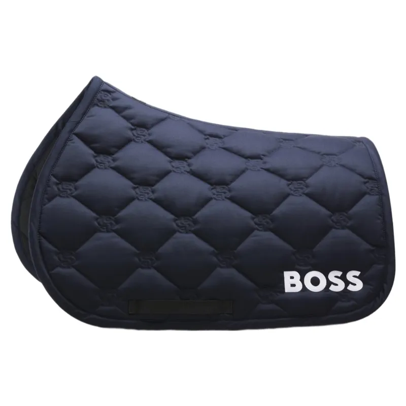 BOSS Equestrian Hampton Jump Saddle Pad - Sky Captain