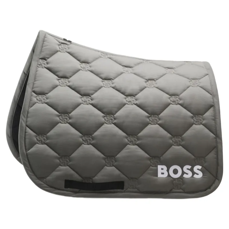 BOSS Equestrian Long Island Dressage Saddle Pad - Tea Leaf